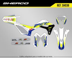 Kit Gráfico personalizado H239  Adesivos off-road - Renova Grafix