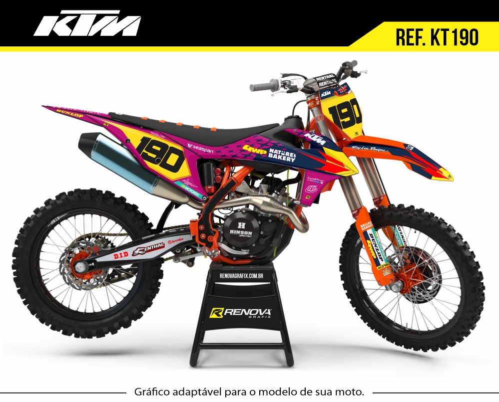 Kit Adesivo Motocross - Loja Agência PSD