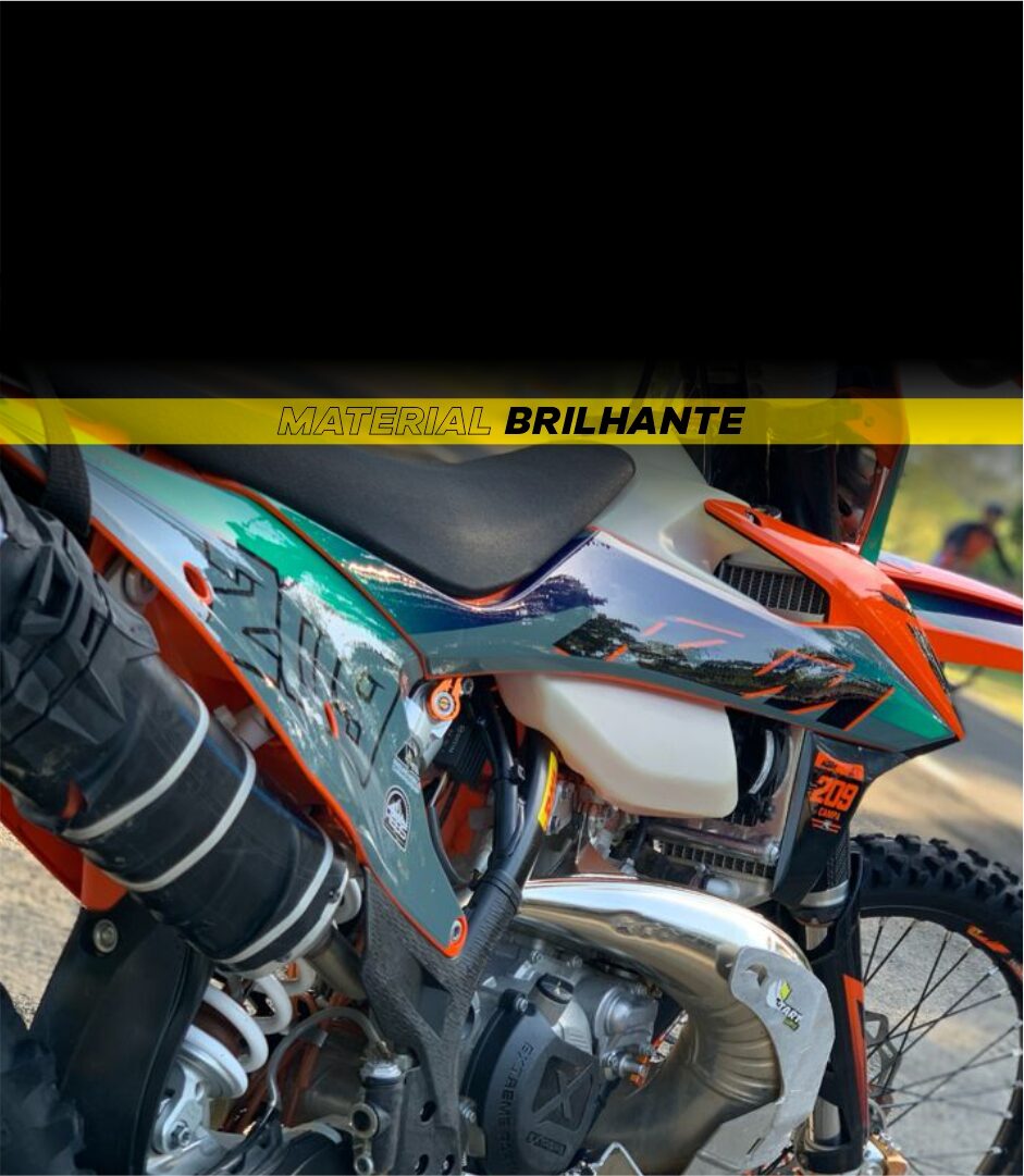 KIT Festa Prata Motos Grau Moto Empinando - IMPAKTO VISUAL - Kit