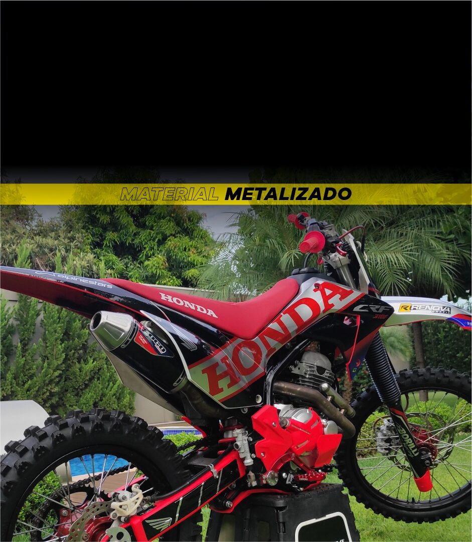 Graficos Adesivos para Moto Off Road CRF 230F 2017 Renova Grafix #grafico # adesivo #renovagrafix #motocross #enduro #cr…