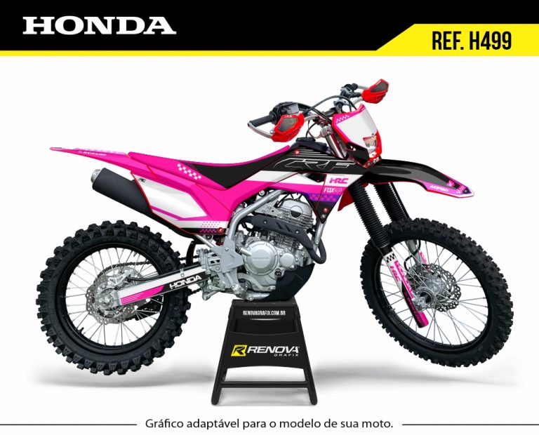 Kit Gráfico Personalizado H499 | Adesivos off-road - Renova Grafix